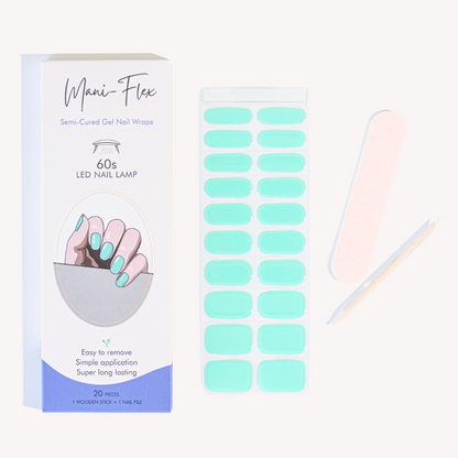 Sea Glass UV Gel Nail Wraps