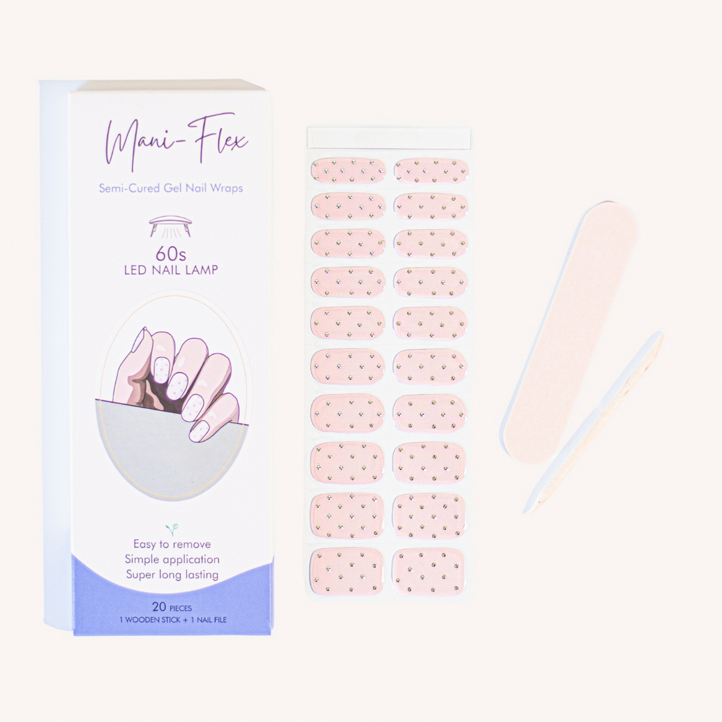 Dotty UV Gel Nail Wraps