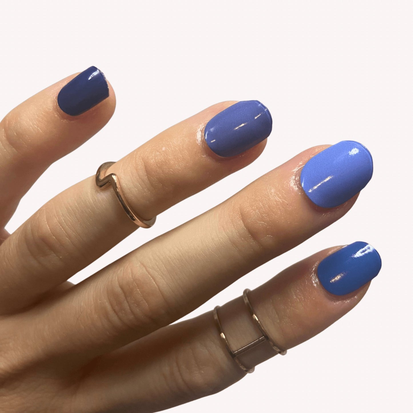 Winter Blues UV Gel Nail Wraps - Mani-Flex